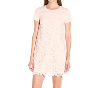 CeCe by Cynthia Floral Lace Shift Dress